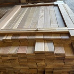 Ca. 263x Ipé planken geschaafd Country Grade, 21x70mm, lengte 30/95cm,